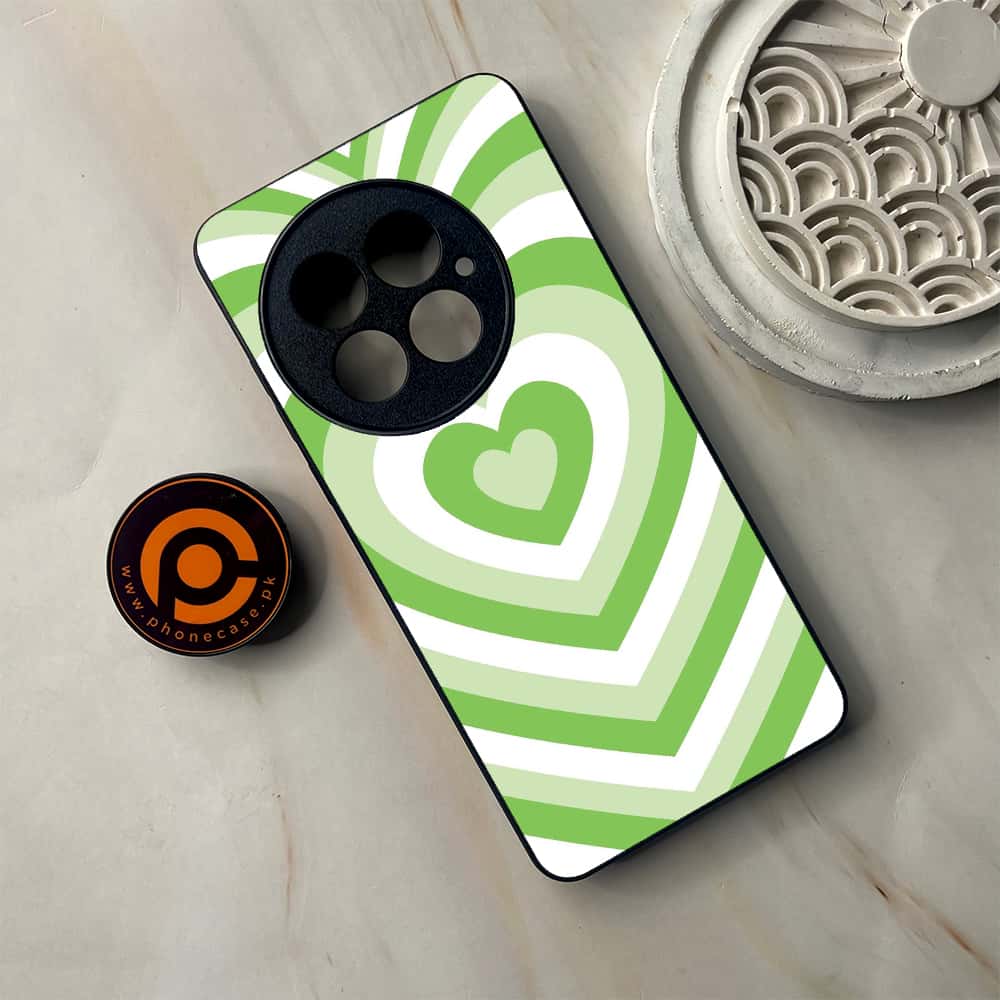 OnePlus 13 - Heart Beat Series - Premium Metal Printed soft Bumper shock Proof Case