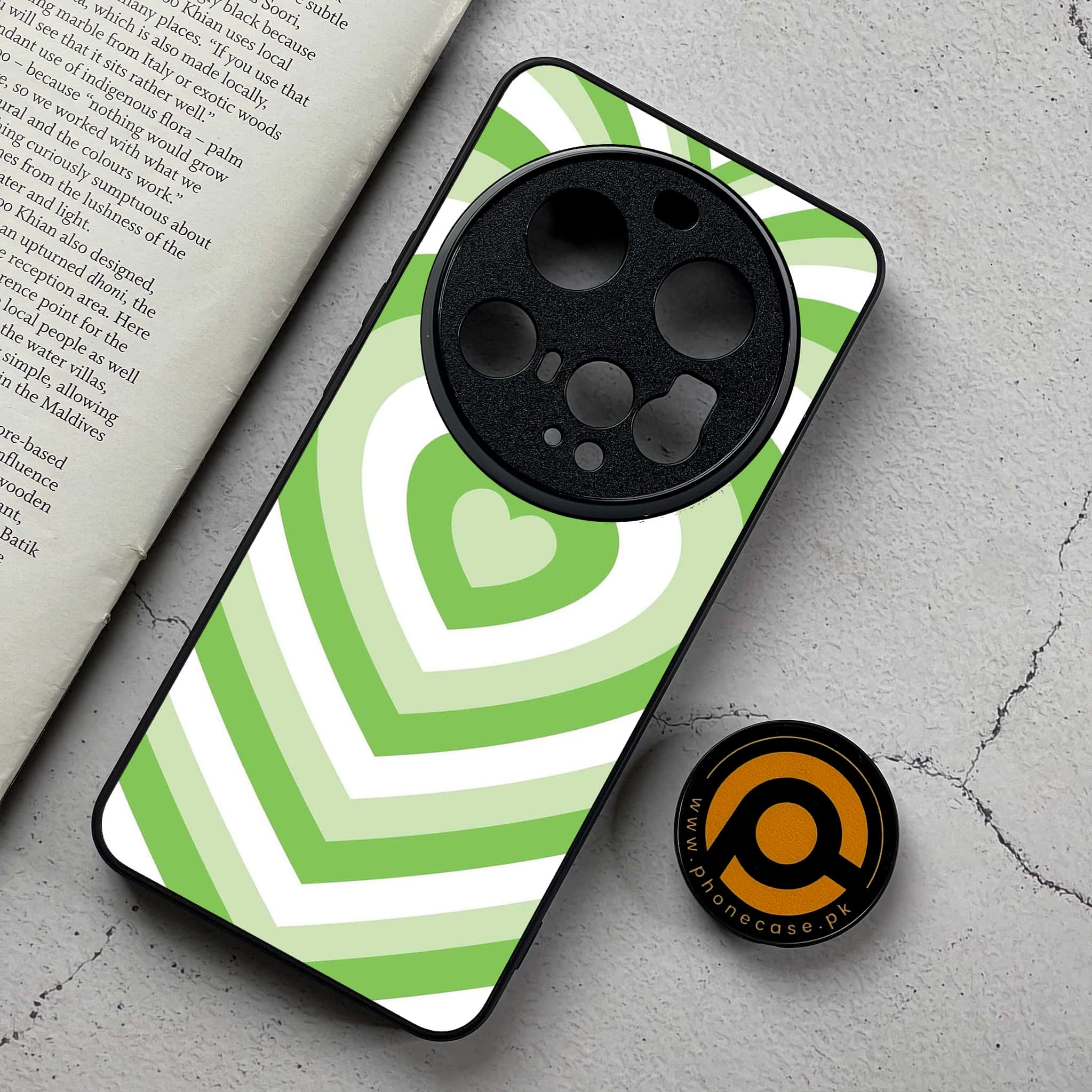 Xiaomi 15 Ultra - Heart Beat Series - Premium Metal Printed Soft Bumper Shockproof Case