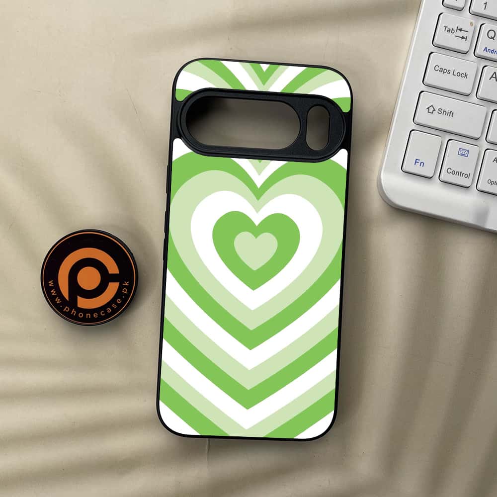 Google Pixel 10 Pro XL - Heart Beat Series - Premium Metal Printed soft Bumper Shock Proof Case