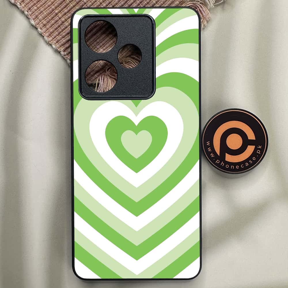 Realme GT 7T - Heart Beat Series - Premium Metal Printed soft Bumper shock Proof Case