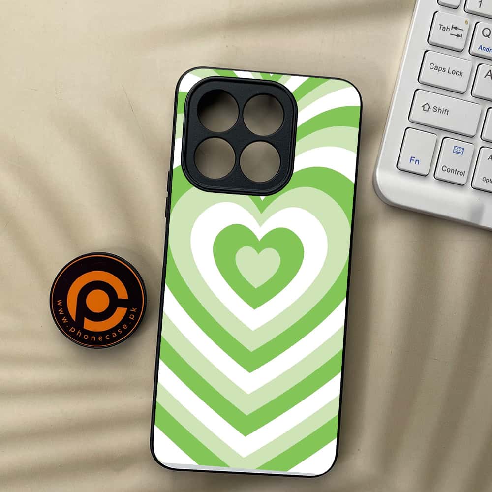 Honor X5b Plus - Heart Beat Series - Premium Metal  Printed soft Bumper shock Proof Case