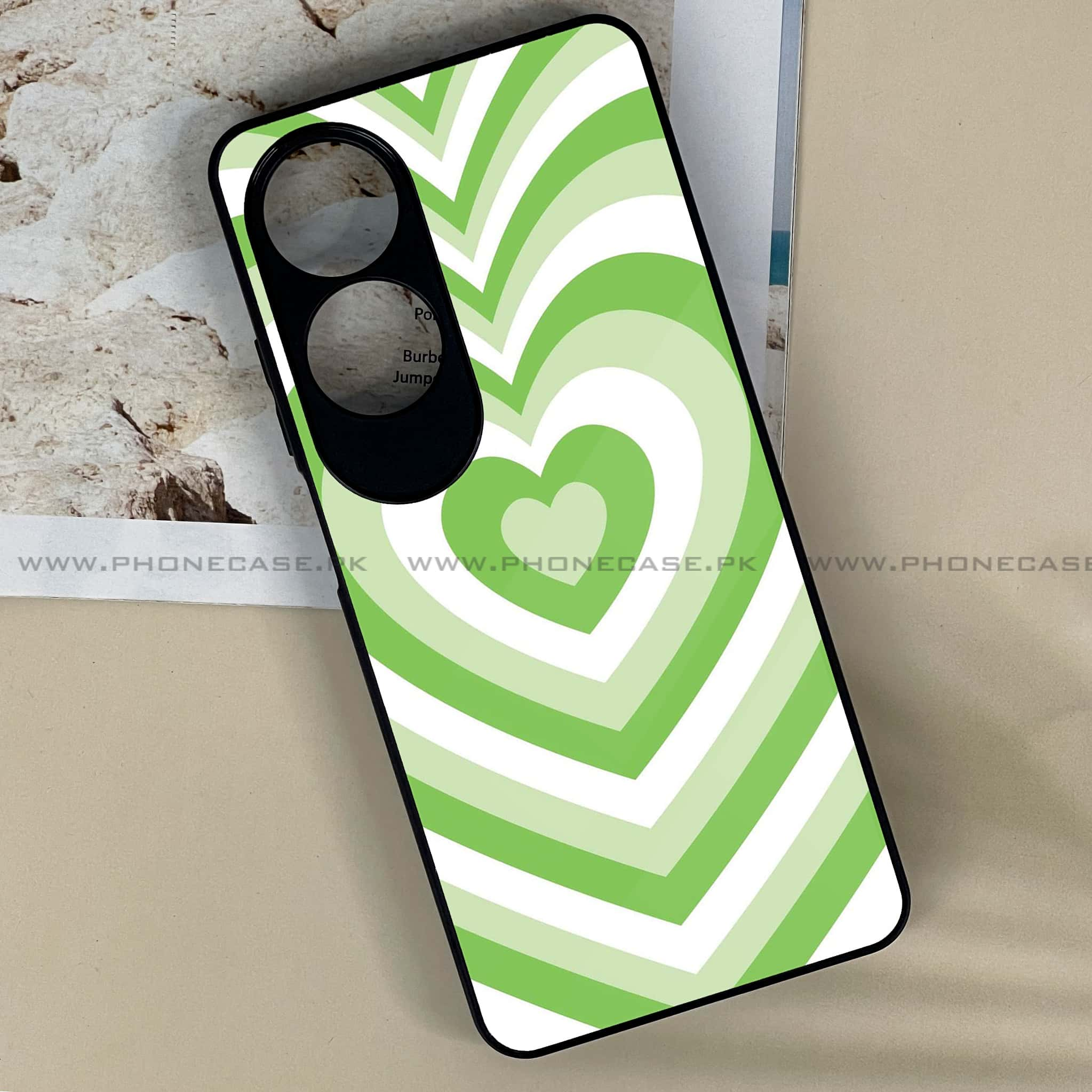 Oppo A60 - Heart Beat Series - Premium Printed Metal soft Bumper shock Proof Case