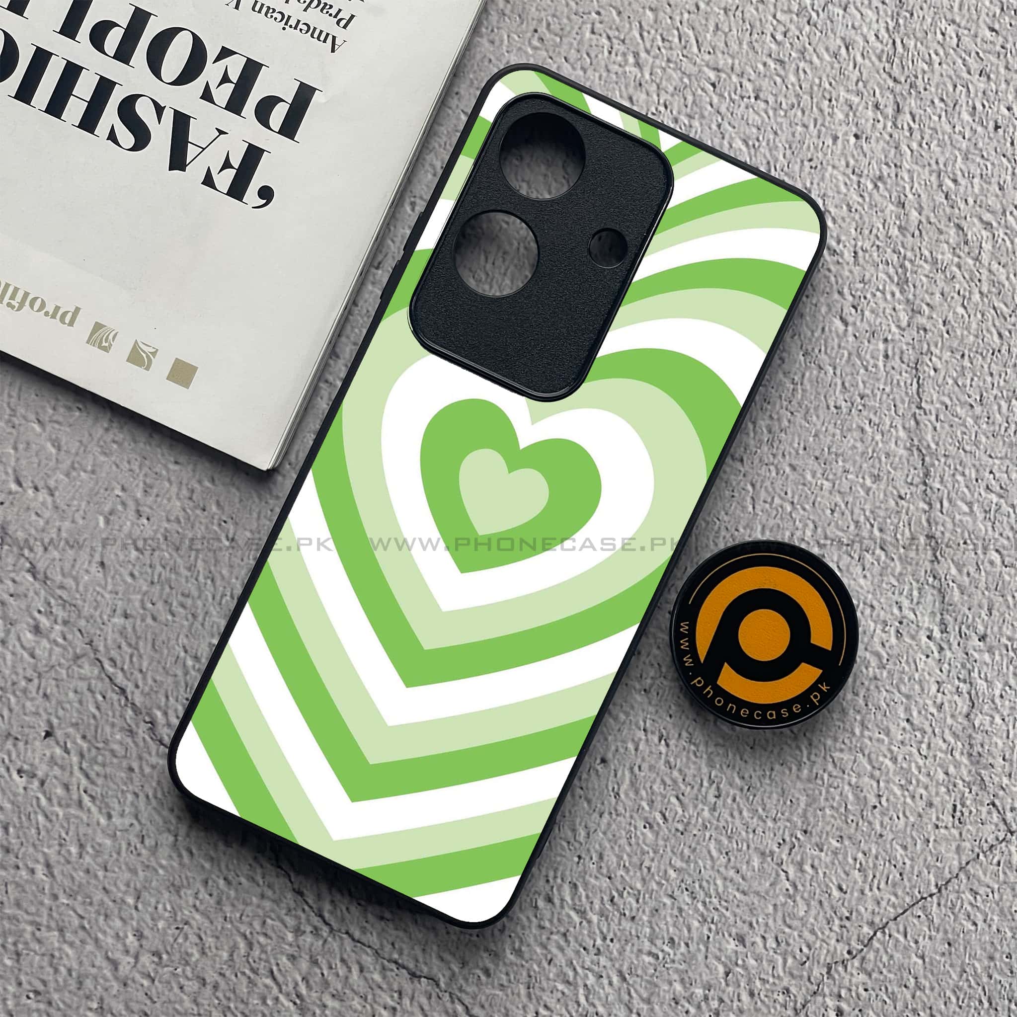 Realme Note 60x - Heart Beat Series - Premium Metal  Printed soft Bumper shock Proof Case