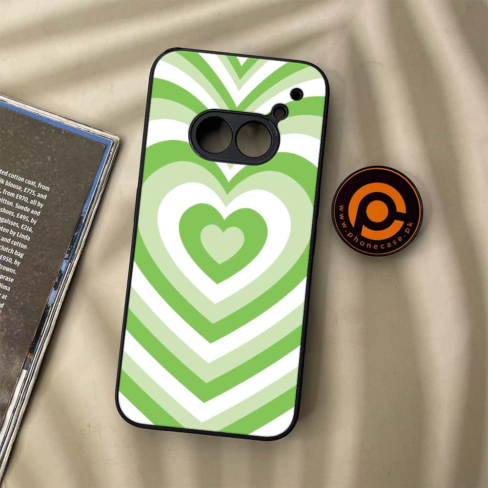 Nothing Phone (2a) - Heart Beat Series - Premium Metal Printed soft Bumper Shock Proof Case