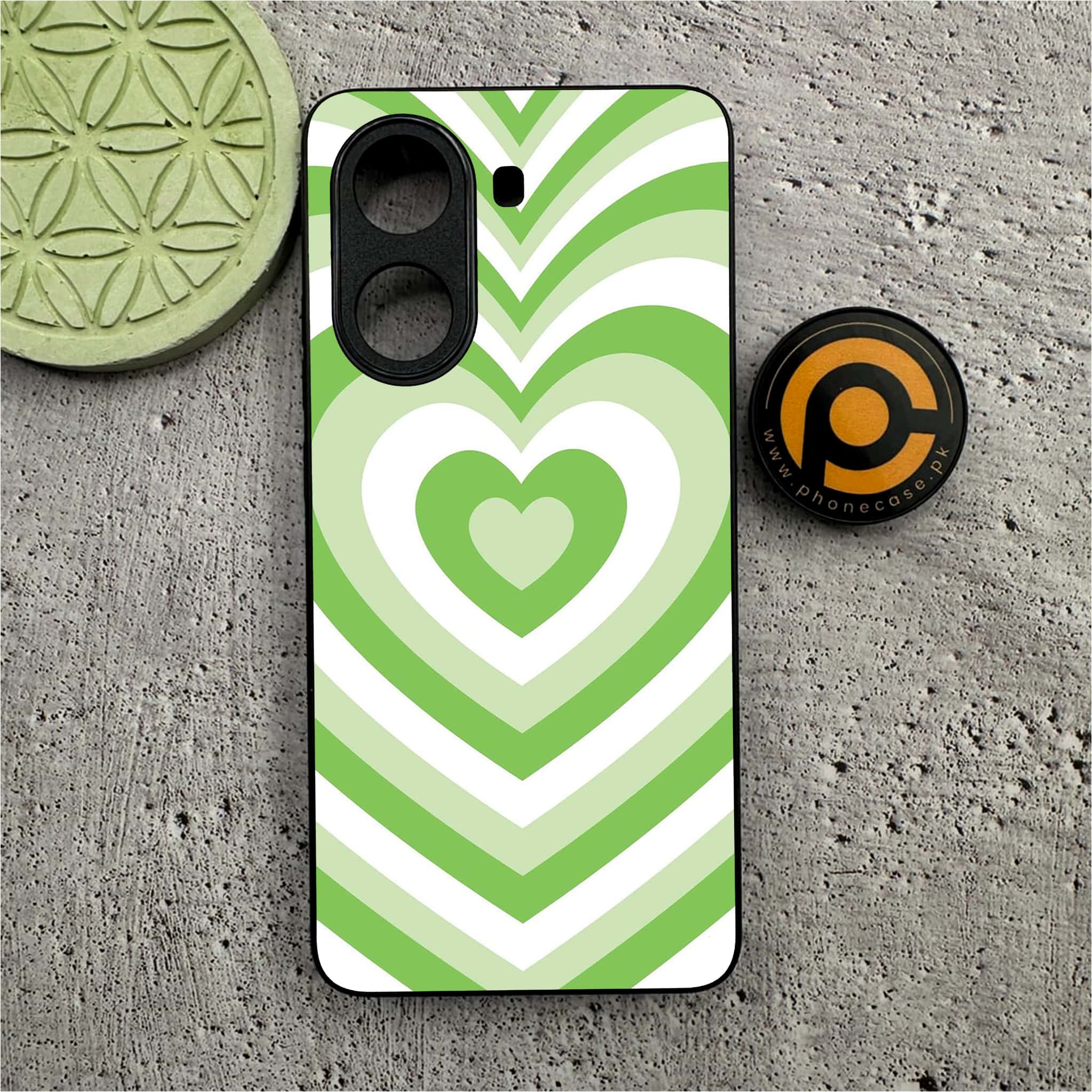 Xiaomi Poco X7 Pro 5G - Heart Beat Series - Premium Metal Printed soft Bumper shock Proof Case