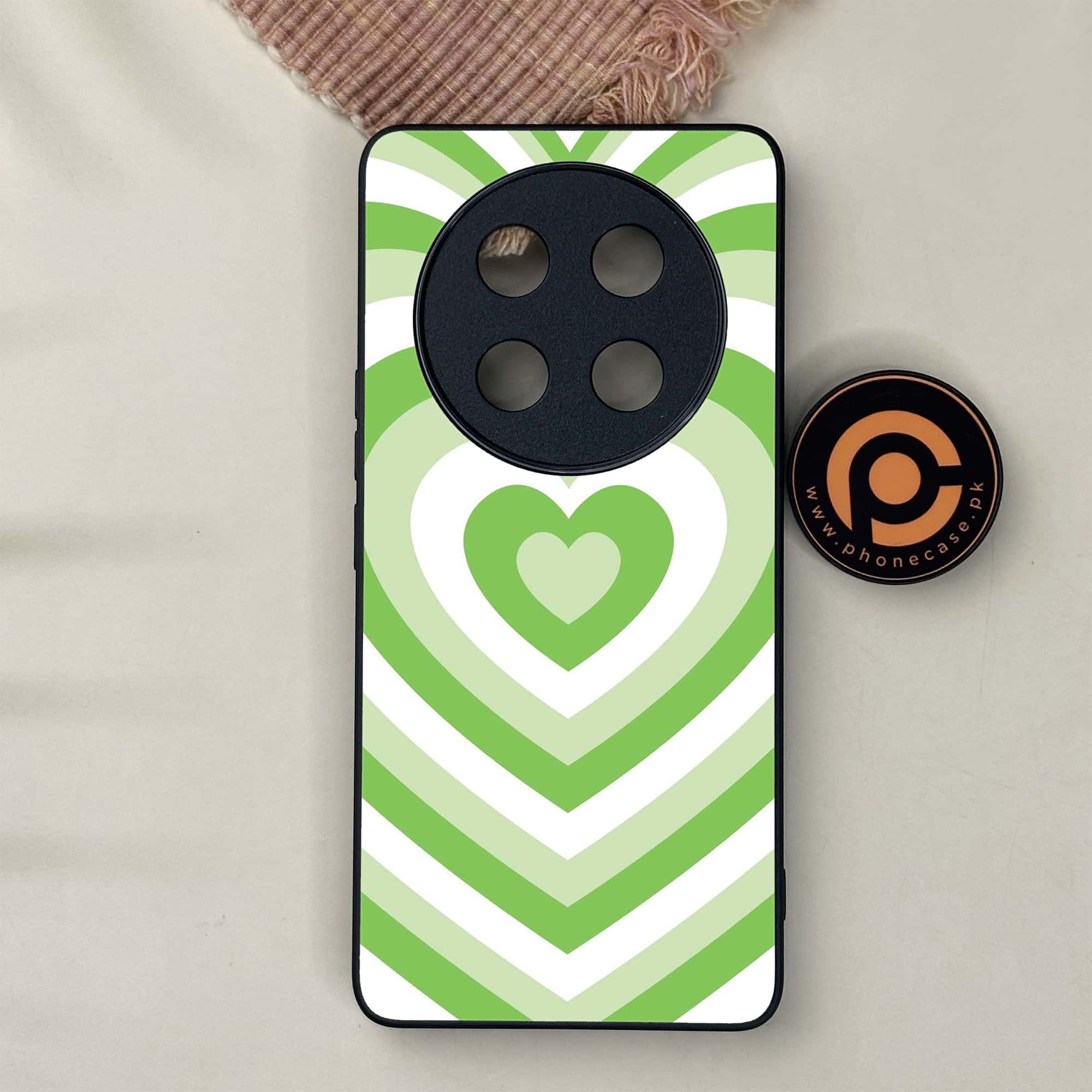 Honor X9c 5G - Heart Beat Series - Premium Metal Printed soft Bumper shock Proof Case