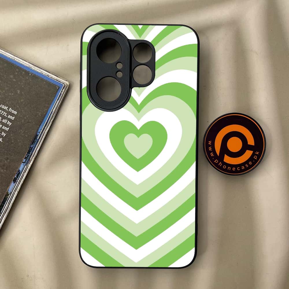Vivo X200 FE - Heart Beat Series - Premium Metal Printed soft Bumper Shock Proof Case