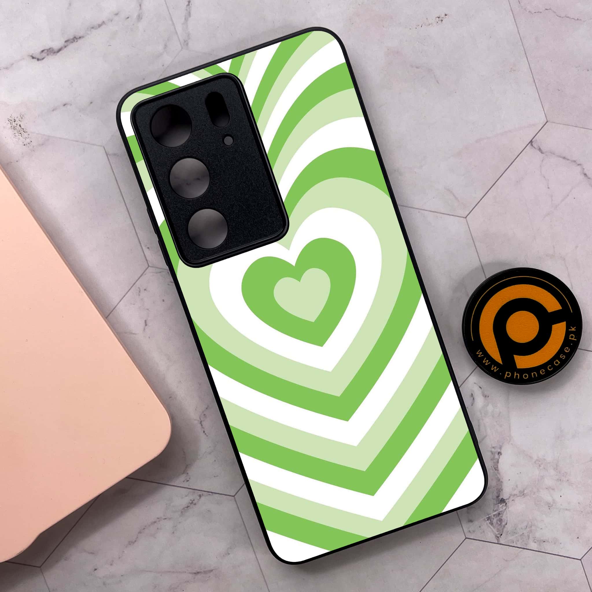 Realme C75x 4G - Heart Beat Series - Premium Metal Printed soft Bumper shock Proof Case