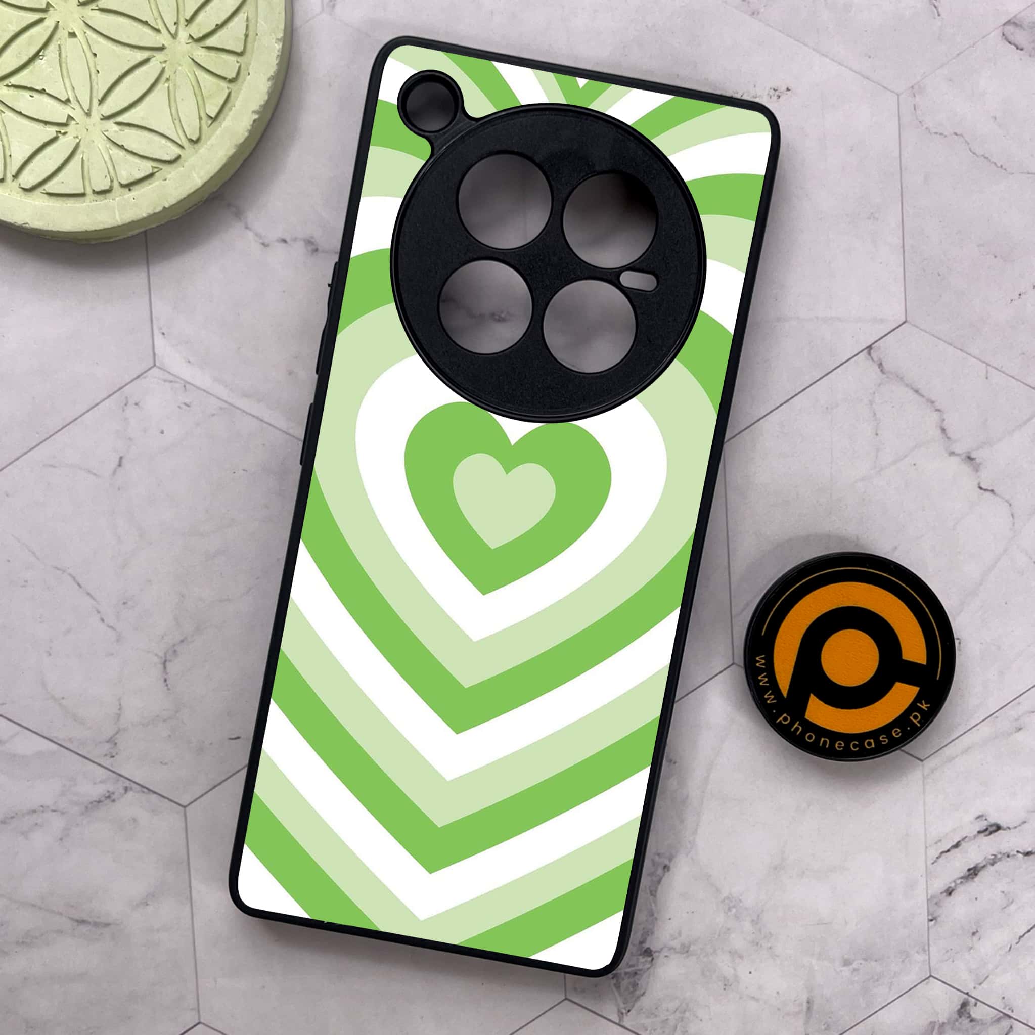 Infinix Zero 40 5G - Heart Beat Series - Premium Metal Printed soft Bumper shock Proof Case