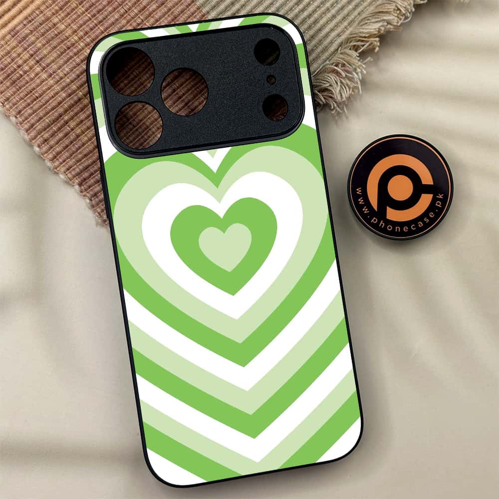 iPhone 17 Pro - Heart Beat Series - Premium Metal Printed soft Bumper shock Proof Case