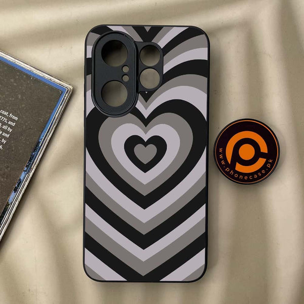 Vivo X200 FE - Heart Beat Design 1  - Premium Metal Printed soft Bumper Shock Proof Case  CS-38172