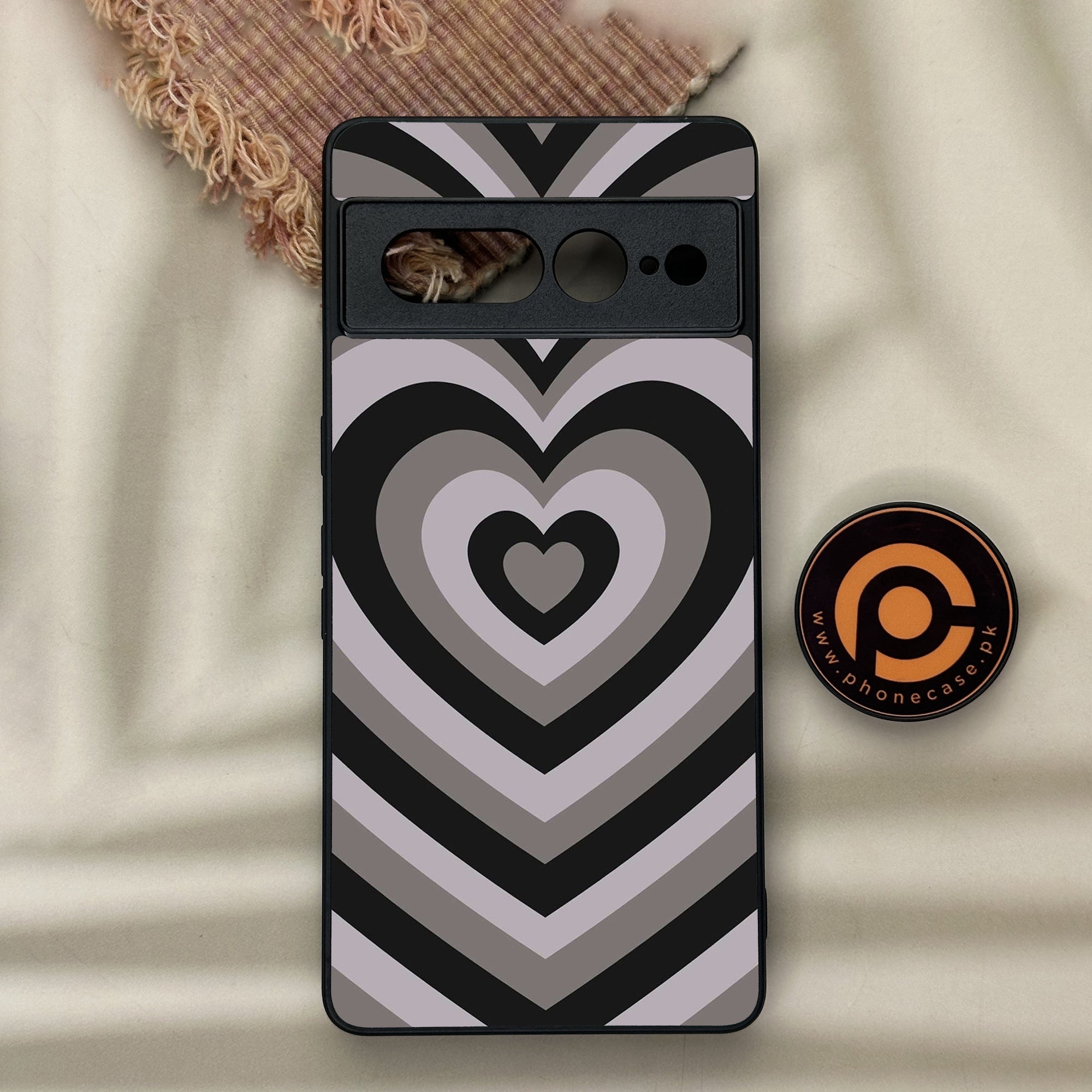 Google Pixel 7 Pro - Heart Beat Series - Premium Metal Printed soft Bumper Shock Proof Case