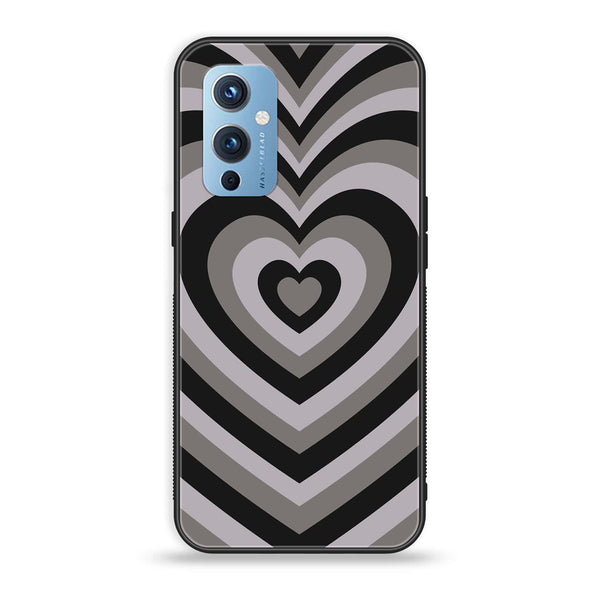 OnePlus 9 - Heart Beat Design 1 - Premium Printed Glass soft Bumper shock Proof Case CS-20676