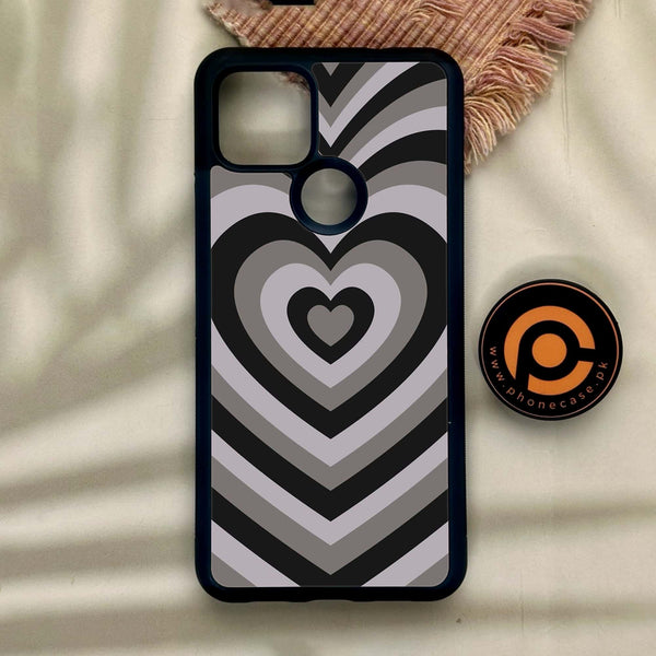 Google Pixel 4a 5G - Heartbeat Design 1 - Premium Metal Printed Soft Bumper Shock Proof Case