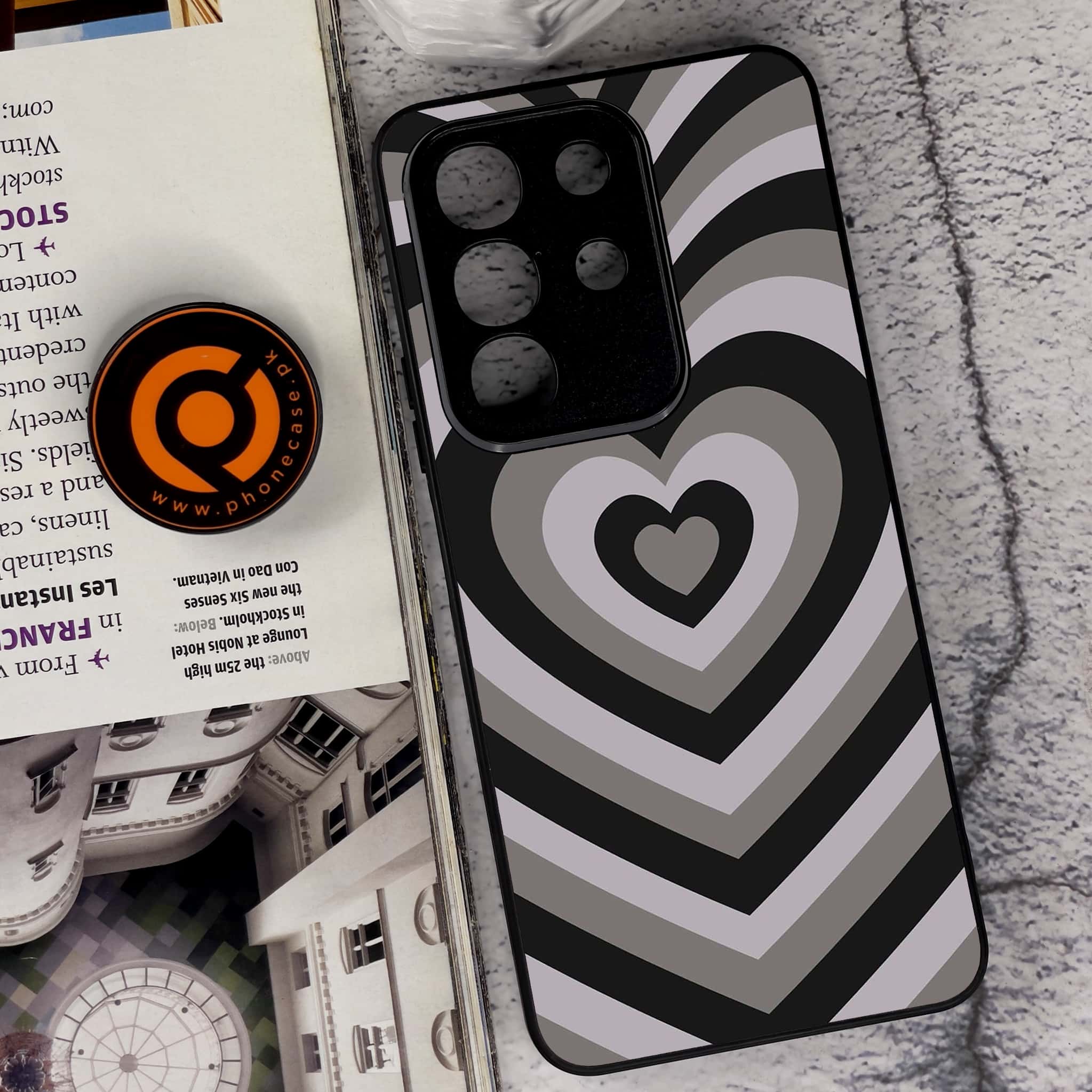 Vivo Y29 4G - Heart Beat Series - Premium Metal Printed soft Bumper Shock Proof Case