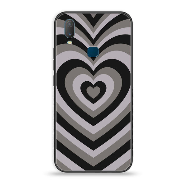 VIVO Y11 - Heart Beat Series - Premium Printed Glass soft Bumper shock Proof Case