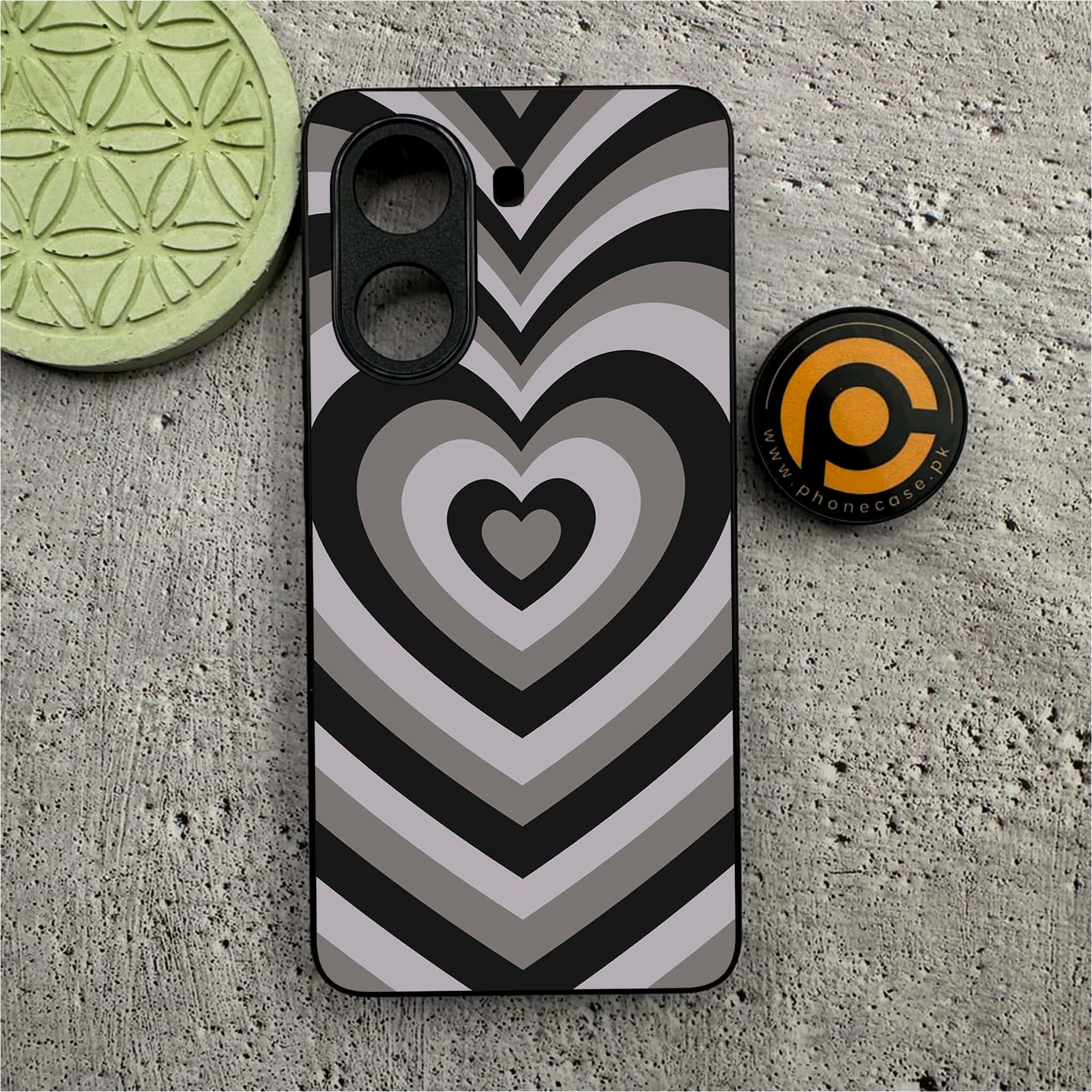 Xiaomi Poco X7 Pro 5G - Heart Beat Series - Premium Metal Printed soft Bumper shock Proof Case