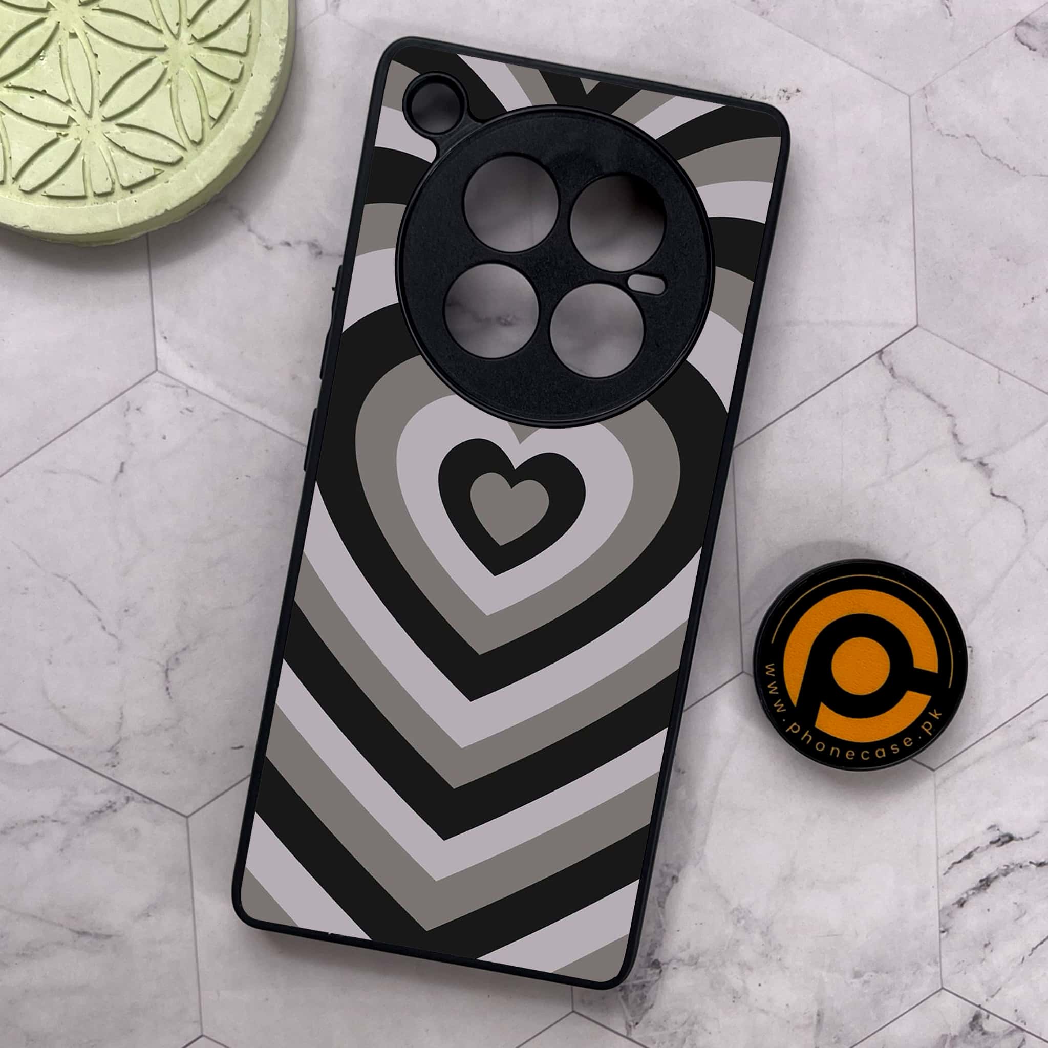 Infinix Zero 40 5G - Heart Beat Series - Premium Metal Printed soft Bumper shock Proof Case