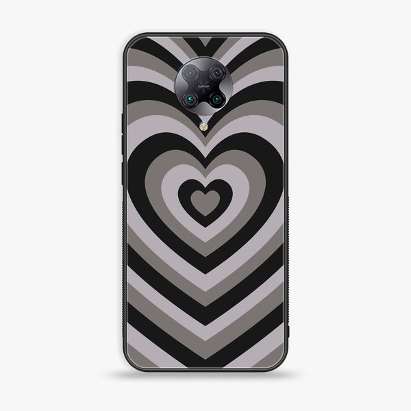 Xiaomi Poco F2 Pro - Heart Beat Series - Premium Printed Glass soft Bumper shock Proof Case