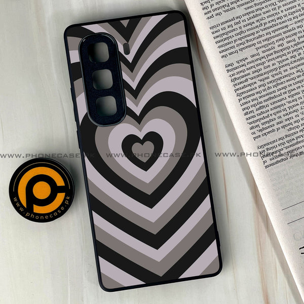 Infinix Hot 60  - Heart Beat Series - Premium Metal Printed soft Bumper shock Proof Case