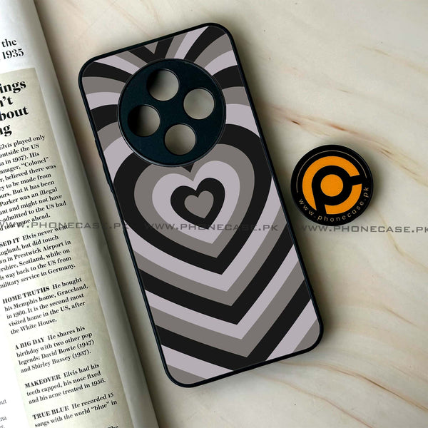 Oppo F27 Pro - Heart Beat Series - Premium Metal Printed soft Bumper Shock Proof Case
