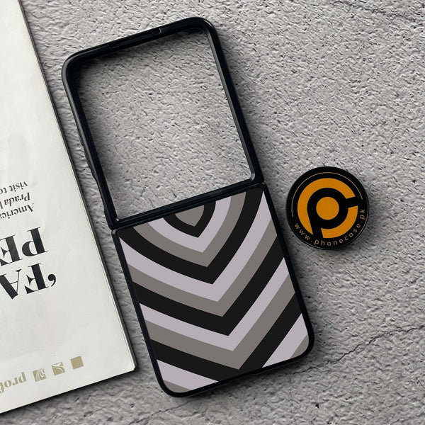 Xiaomi Mix Flip - Heart Beat Series - Premium Metal  Printed soft Bumper shock Proof Case