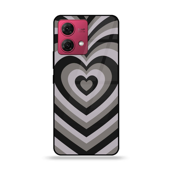 Motorola Moto G84 - Heart Beat Series - Premium Printed Glass soft Bumper shock Proof Case