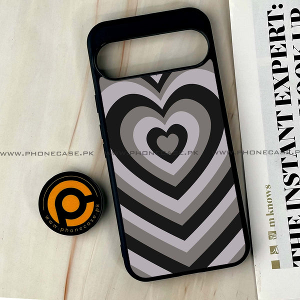 Google Pixel 10 Pro XL - Heart Beat Series - Premium Metal Printed soft Bumper Shock Proof Case