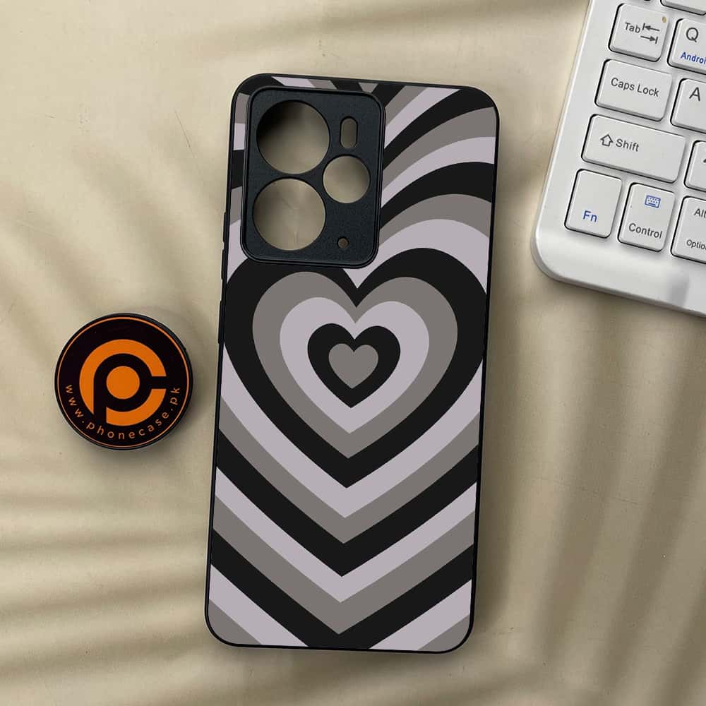 Realme 14 5G - Heart Beat Series - Premium Metal Printed soft Bumper Shock Proof Case