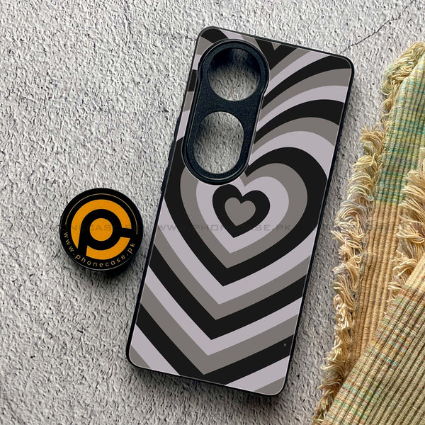 Vivo S19 Pro - Heart Beat Series - Premium Metal Printed soft Bumper shock Proof Case