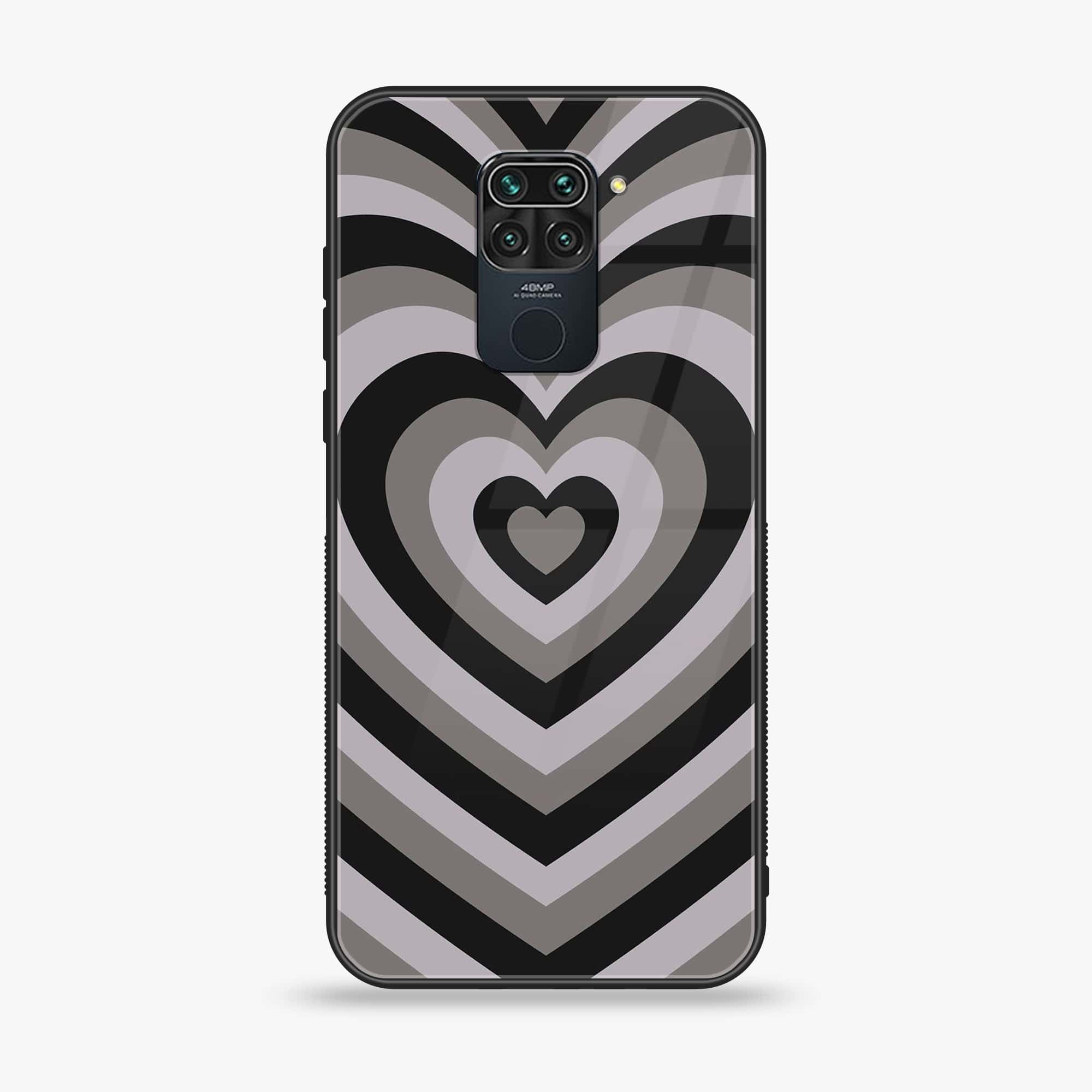 Xiaomi Redmi 10X - Heart Beat Series -  Premium Printed Metal soft Bumper shock Proof Case