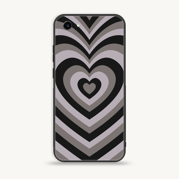 Vivo Y83 - Heart Beat Series - Premium Printed Glass soft Bumper shock Proof Case