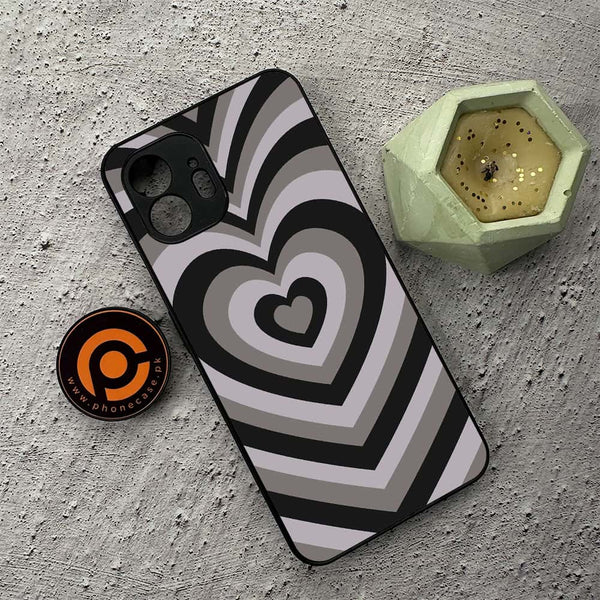 Nothing Phone 2 - Heart Beat Series - Premium Metal  Printed soft Bumper shock Proof Case