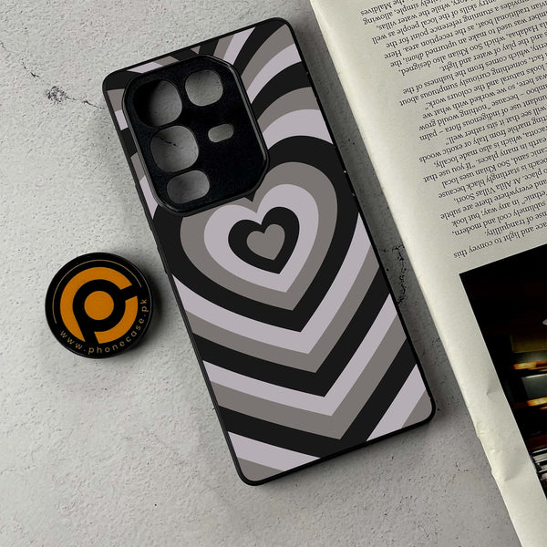 Infinix Note 50 Pro Plus - Heart Beat Series - Premium Metal Printed Soft Bumper Shockproof Case