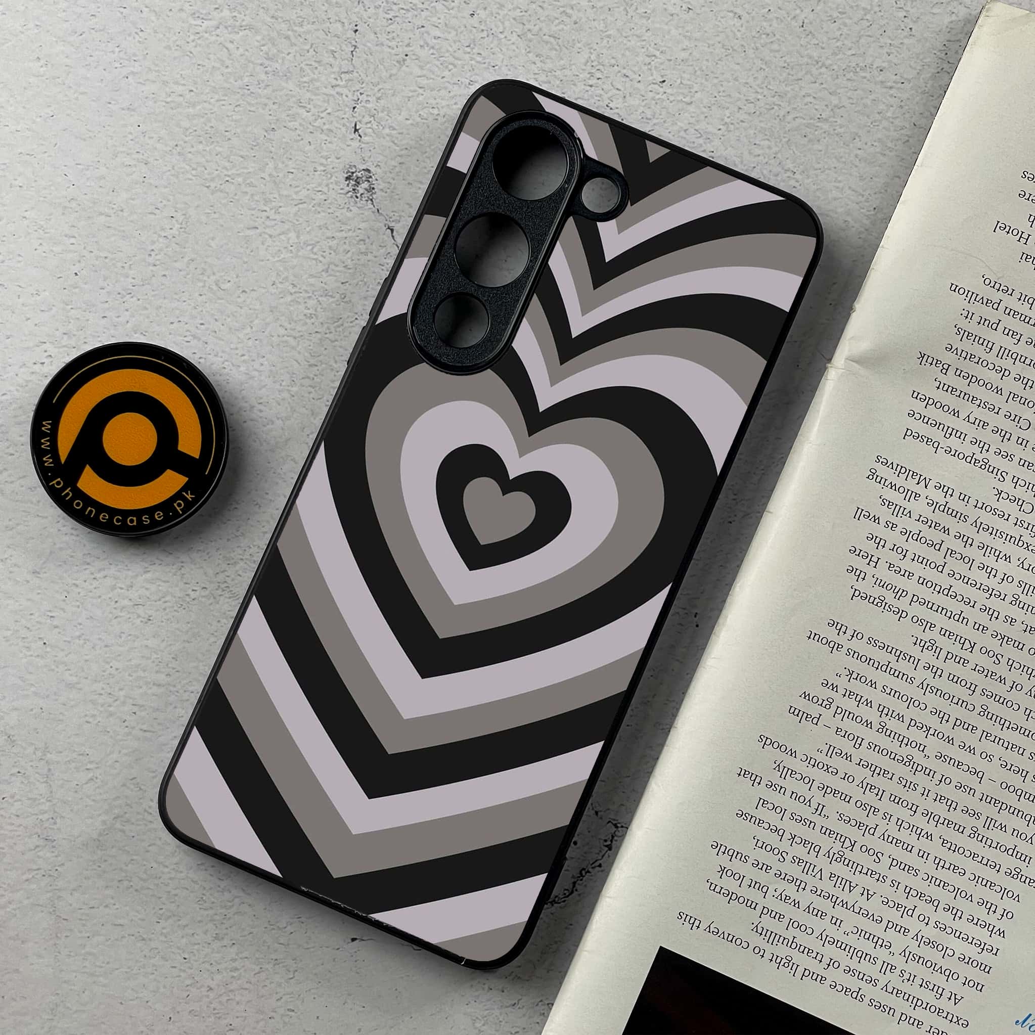 Vivo Y04 - Heart Beat Series - Premium Metal Printed Soft Bumper Shockproof Case