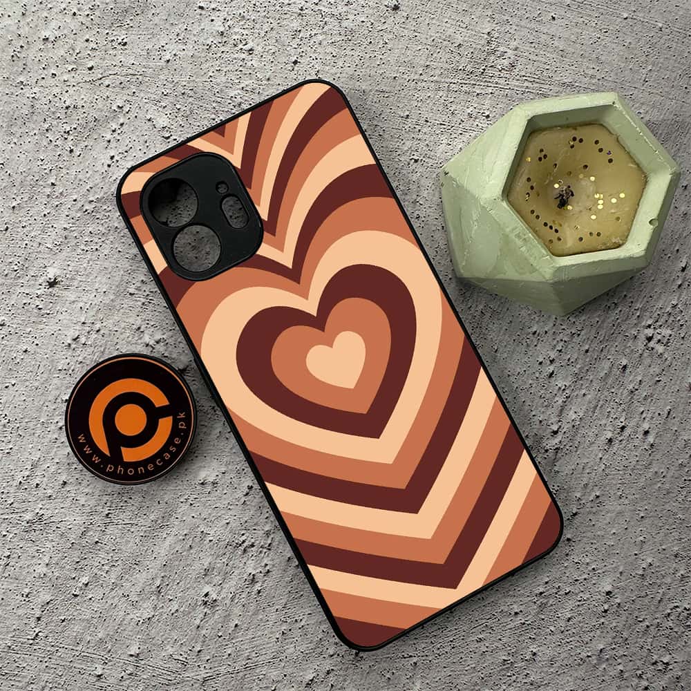 Nothing Phone 2 - Heart Beat Series - Premium Metal  Printed soft Bumper shock Proof Case