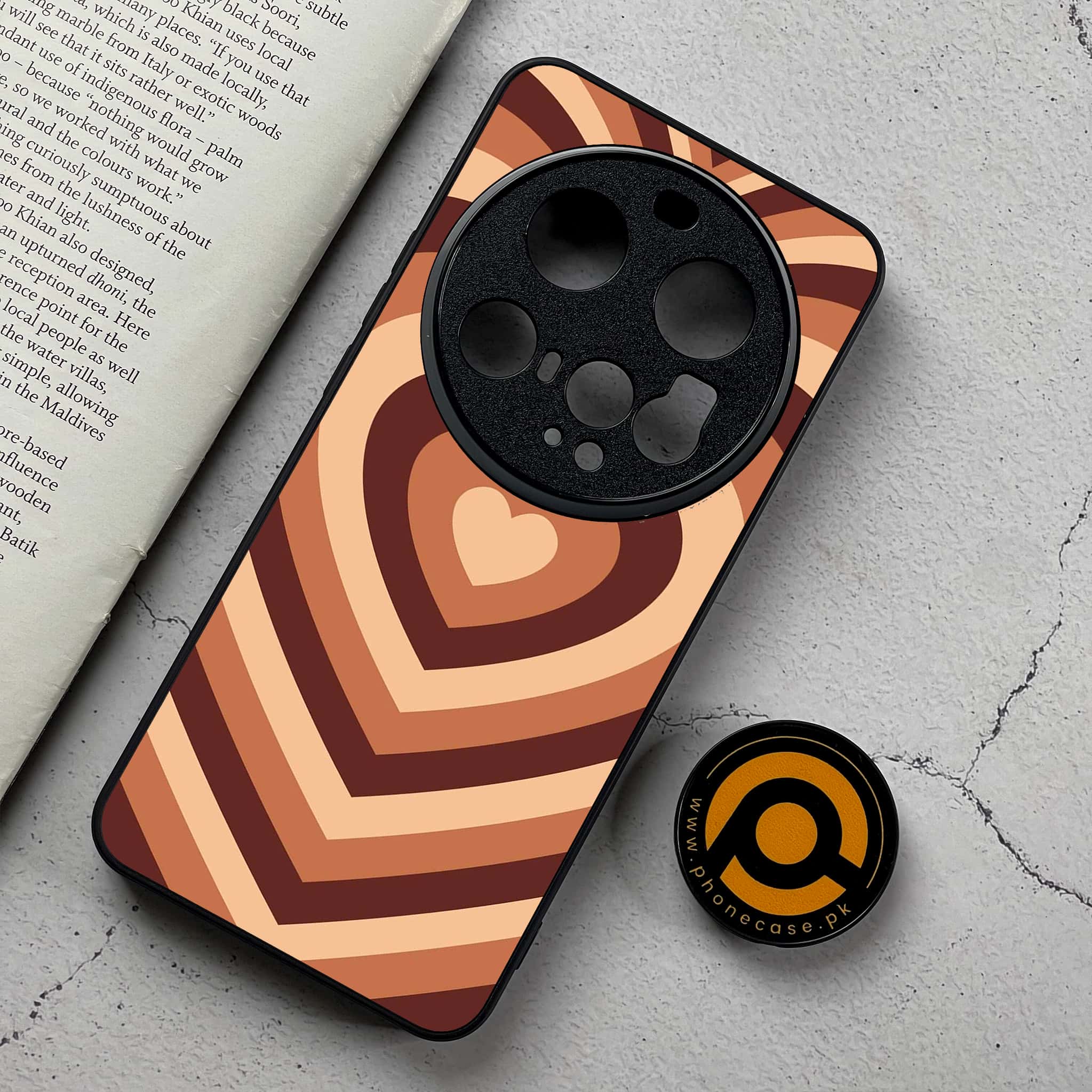 Xiaomi 15 Ultra - Heart Beat Series - Premium Metal Printed Soft Bumper Shockproof Case