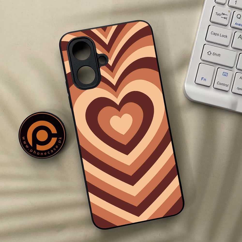Tecno Spark Go 2 - Heart Beat Series - Premium Metal Printed soft Bumper Shock Proof Case