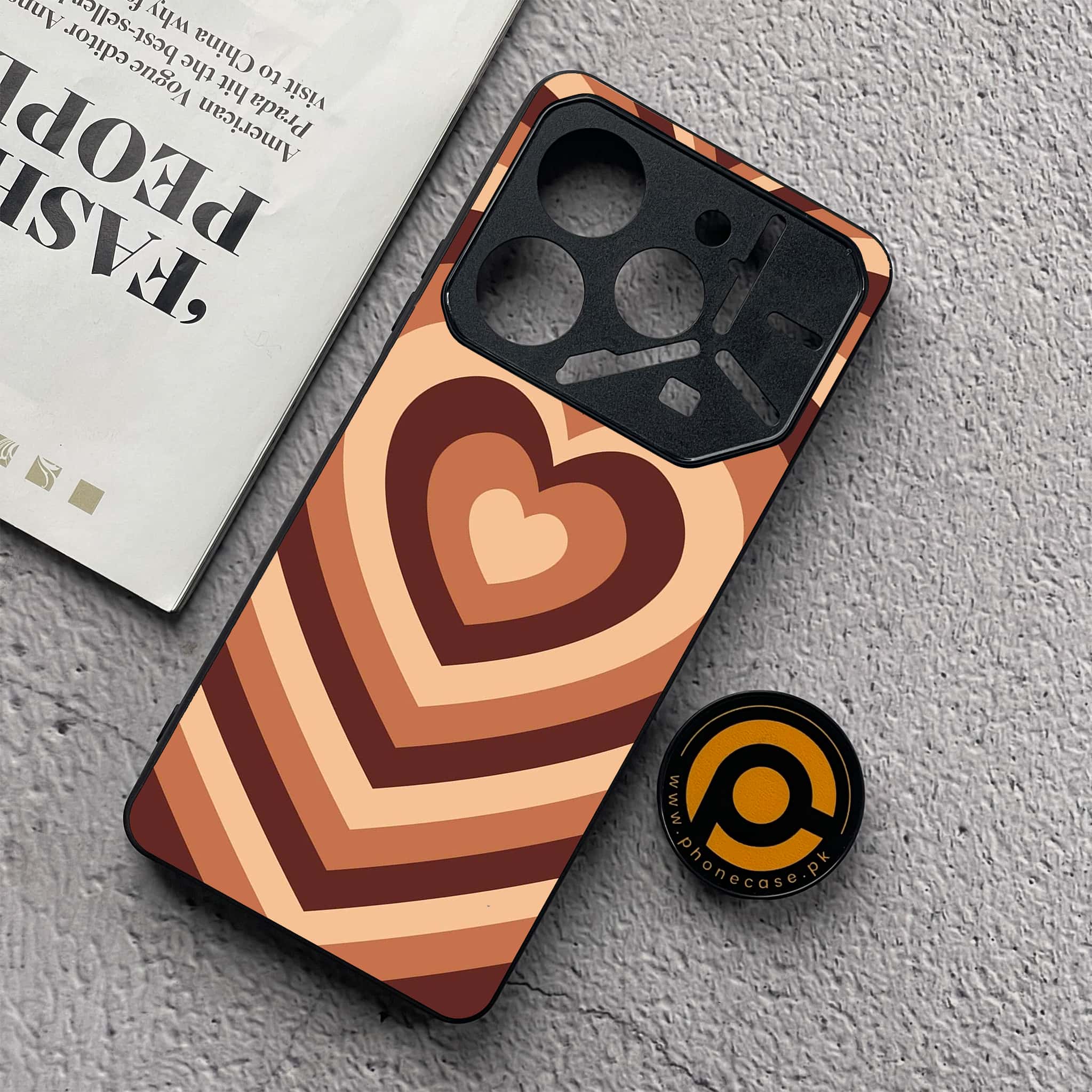 Tecno Pova 6 Neo - Heart Beat Series - Premium Metal  Printed soft Bumper shock Proof Case