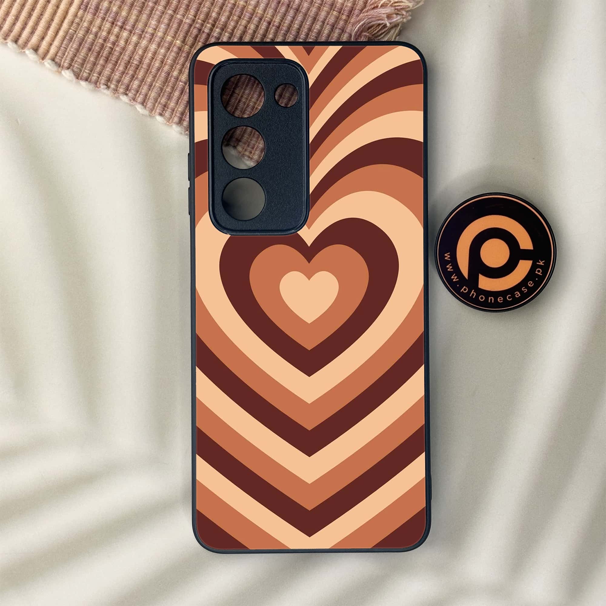 Oppo A5 2025 - Heart Beat Series - Premium Metal Printed soft Bumper shock Proof Case