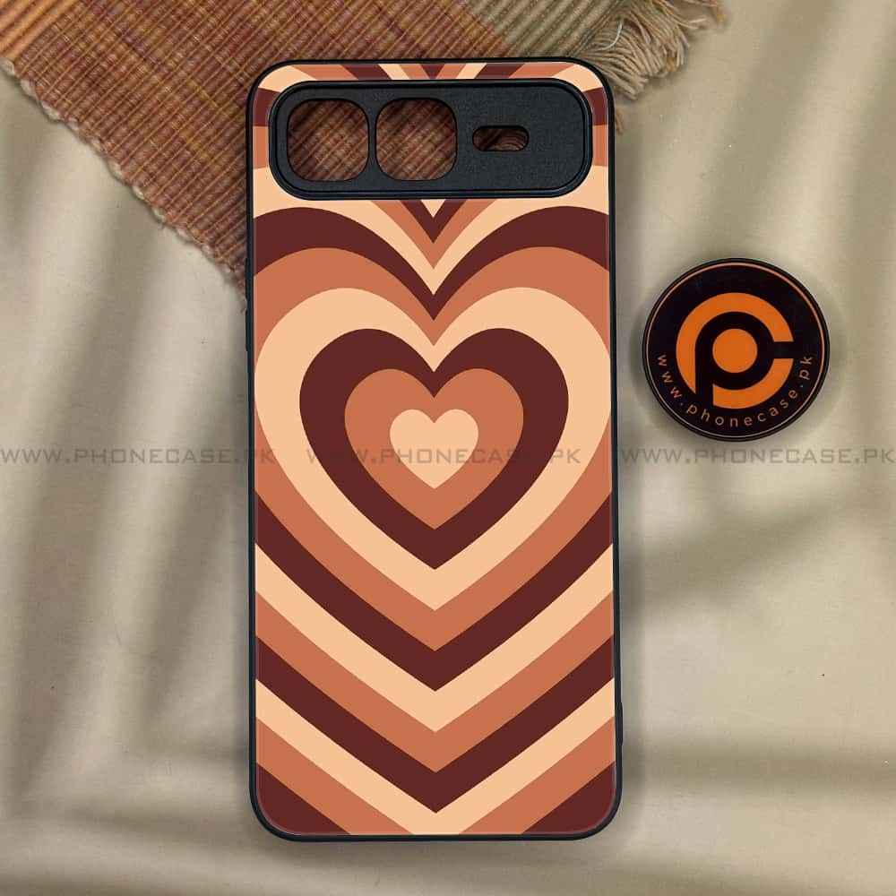 Infinix Smart 10 Plus - Heart Beat Series - Premium Metal Printed soft Bumper shock Proof Case