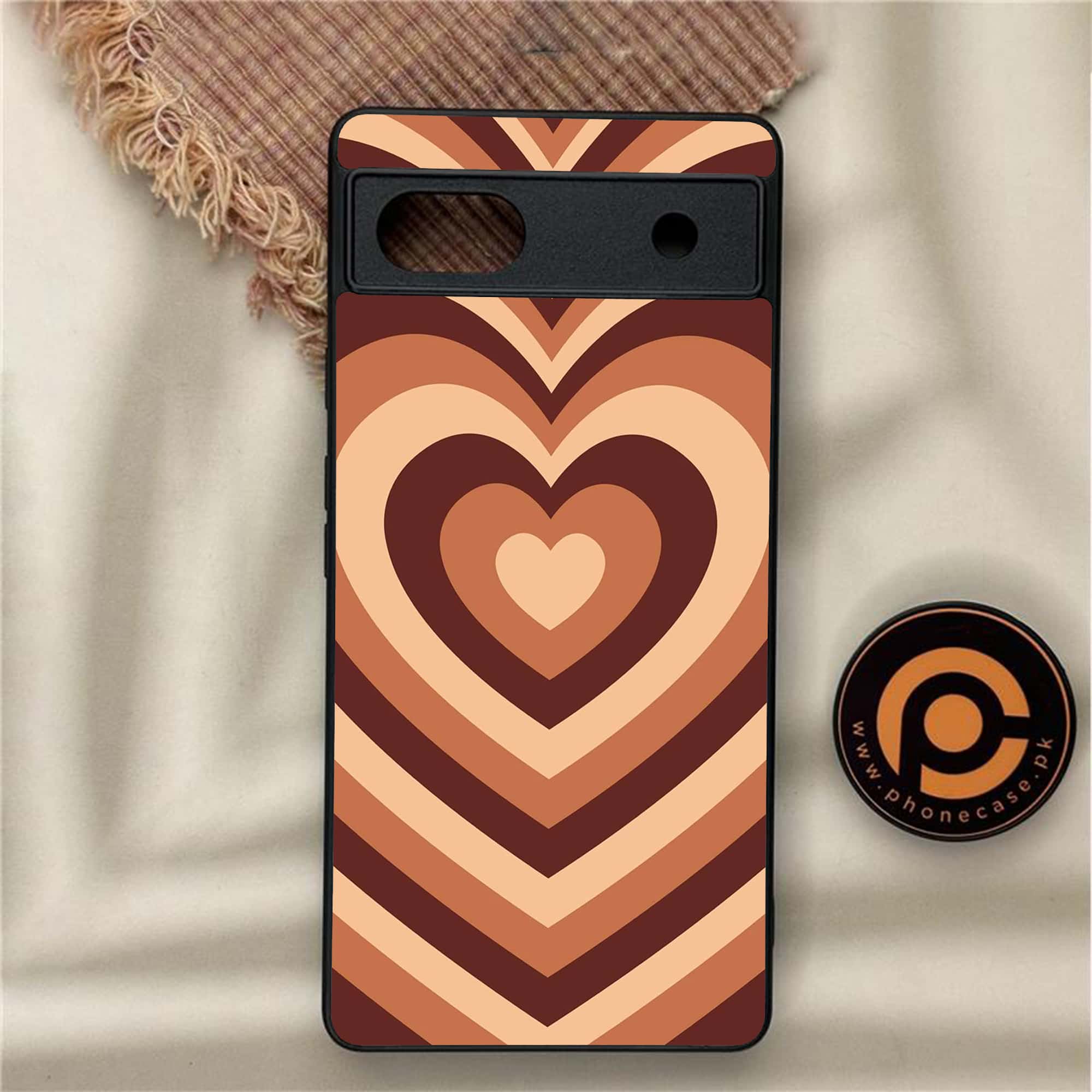 Google Pixel 6A - HeartBeat Series - Premium Metal Printed soft Bumper Shock Proof Case