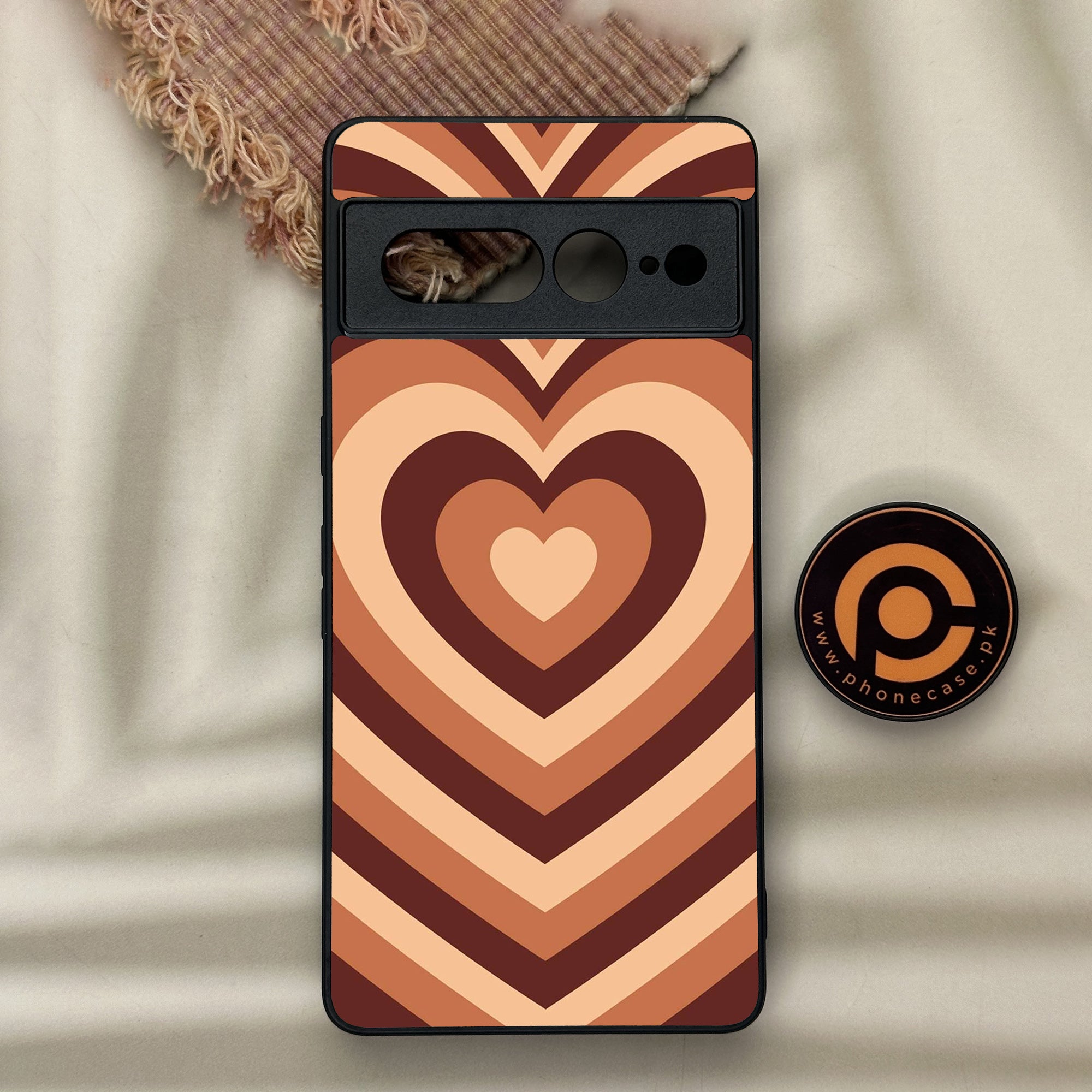 Google Pixel 7 Pro - Heart Beat Series - Premium Metal Printed soft Bumper Shock Proof Case