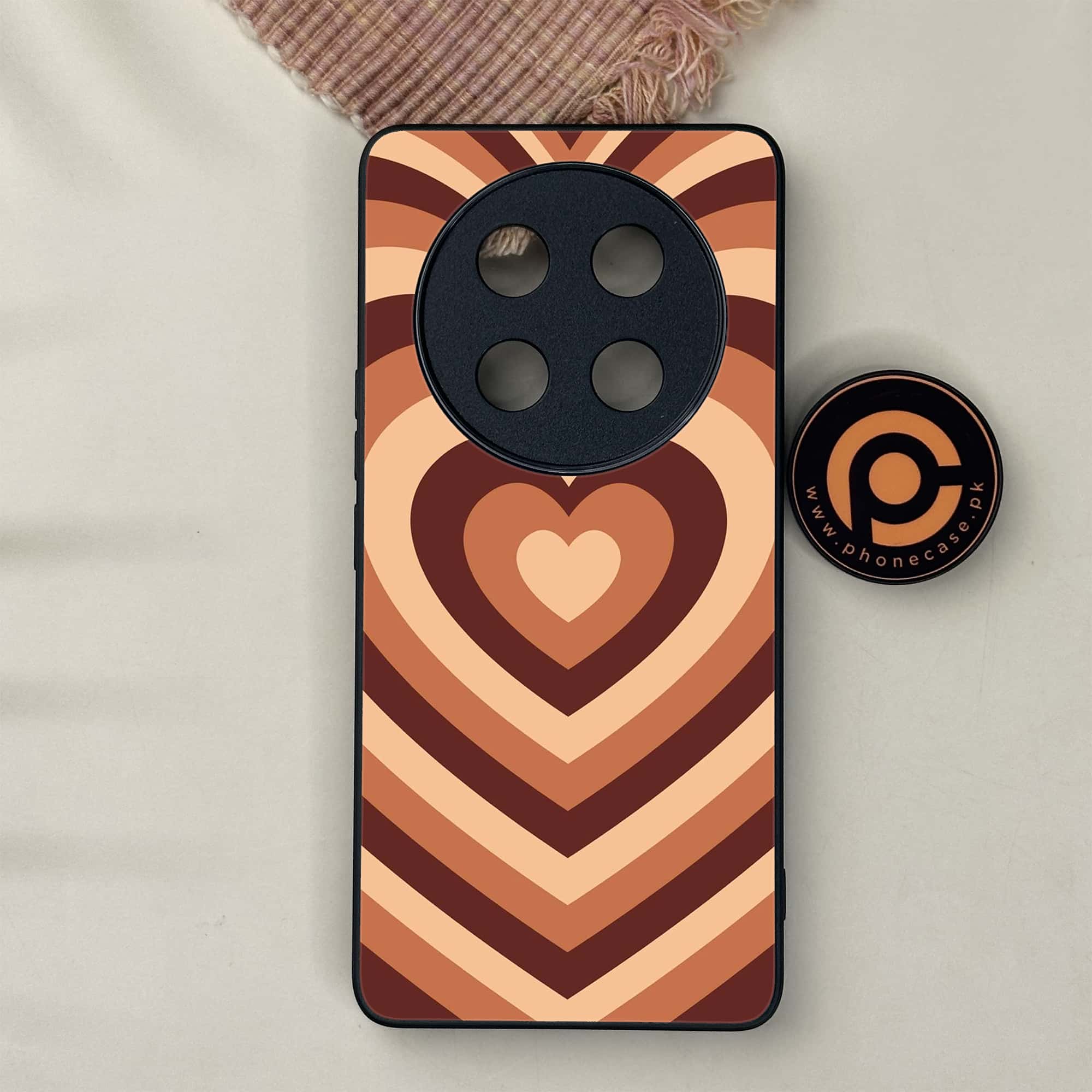 Honor X9c 5G - Heart Beat Series - Premium Metal Printed soft Bumper shock Proof Case