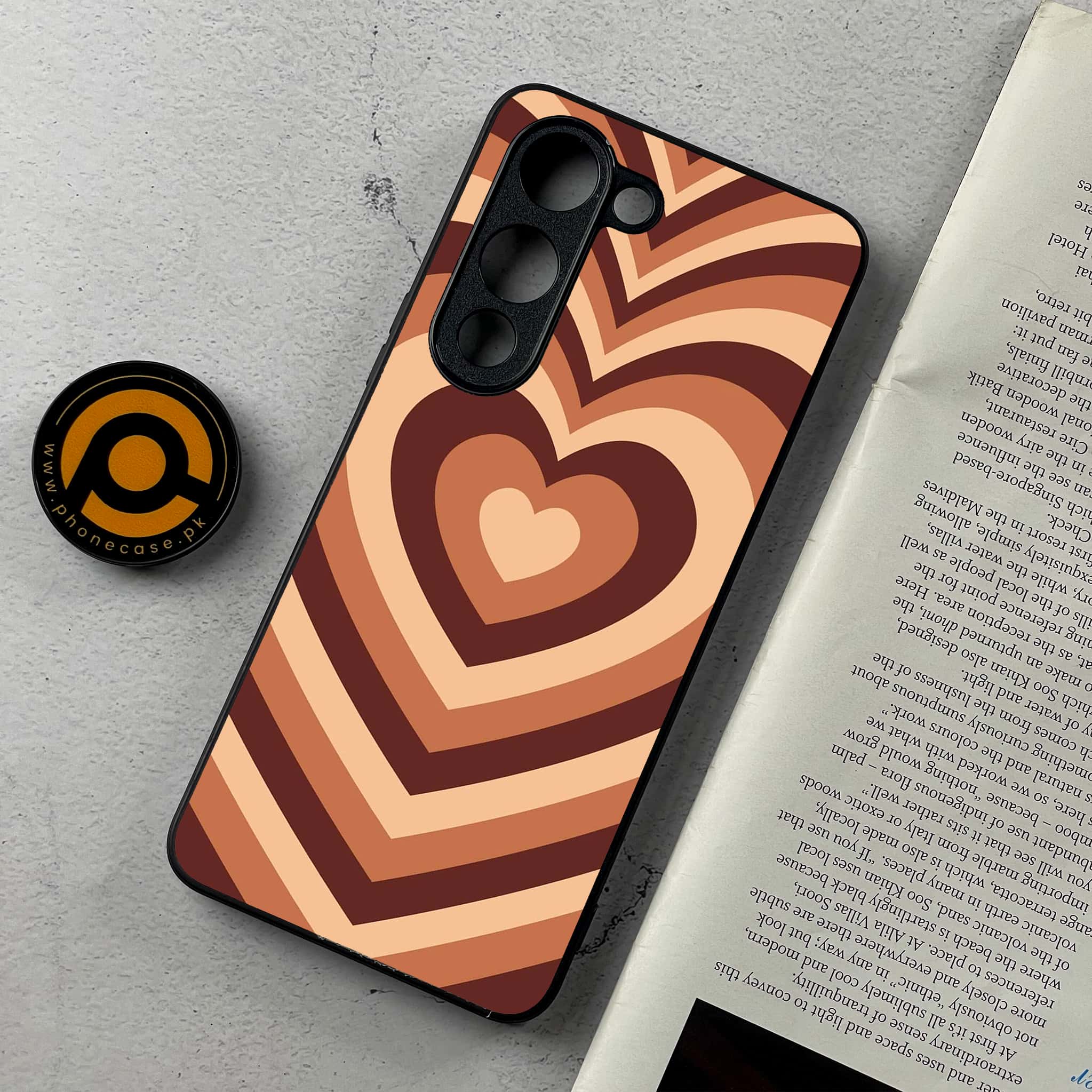 Vivo Y04 - Heart Beat Series - Premium Metal Printed Soft Bumper Shockproof Case