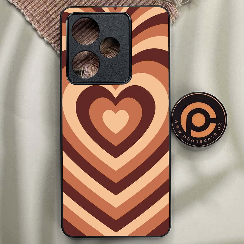Realme GT 7T - Heart Beat Series - Premium Metal Printed soft Bumper shock Proof Case