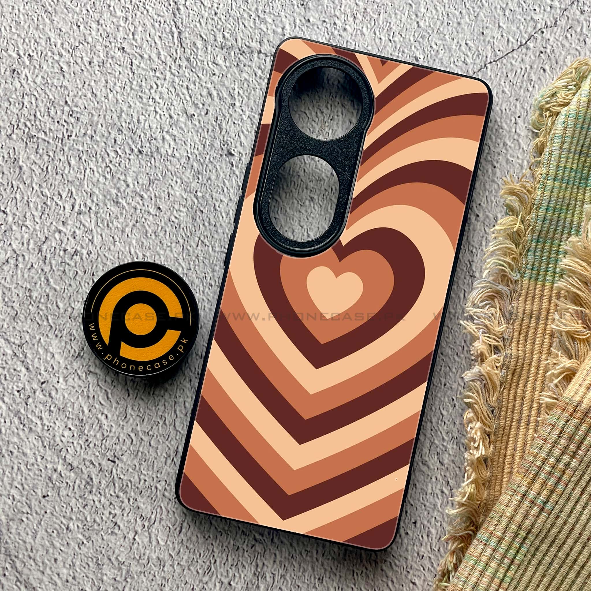 Vivo S19 Pro - Heart Beat Series - Premium Metal Printed soft Bumper shock Proof Case