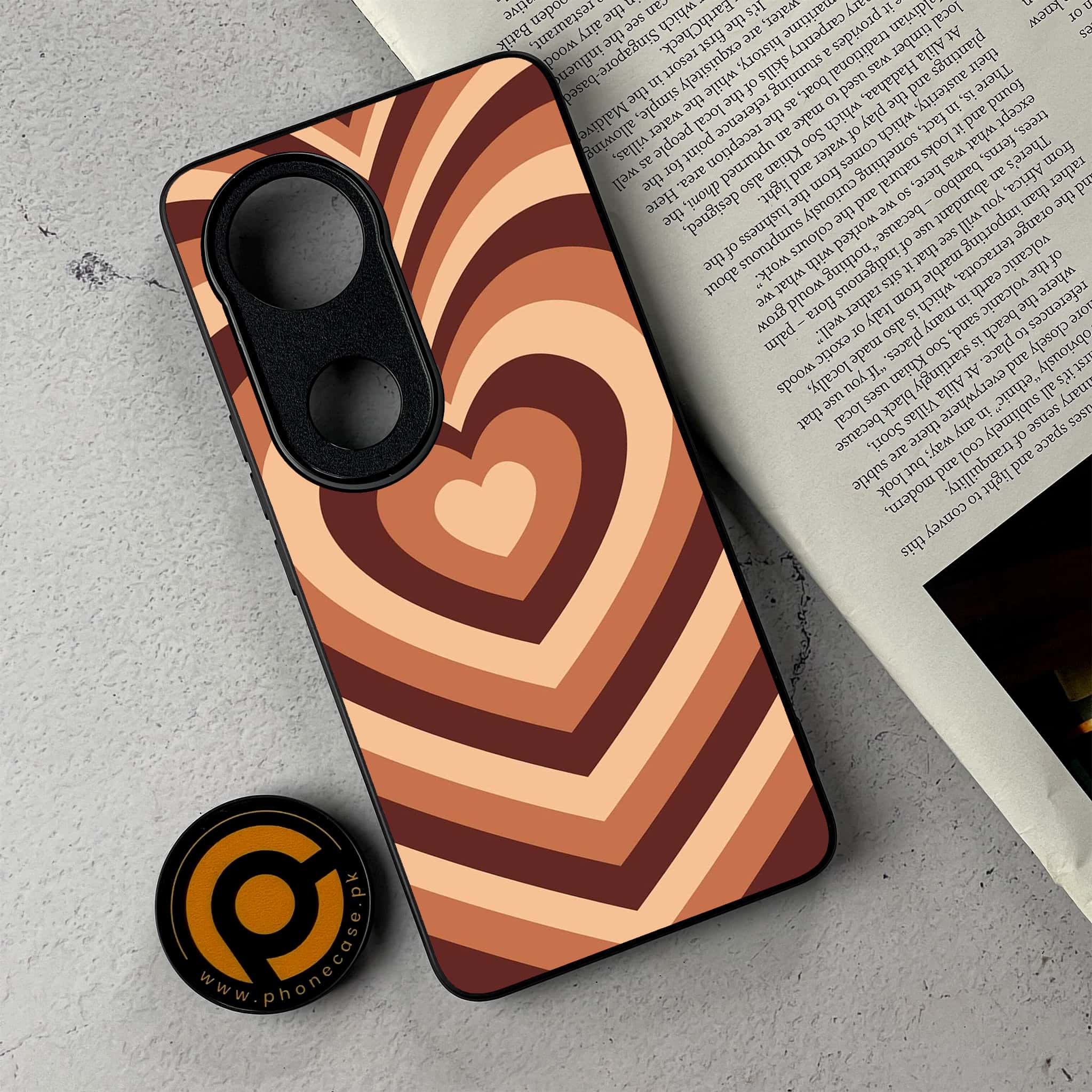 Vivo V50 - Heart Beat Series - Premium Metal Printed Soft Bumper Shockproof Case