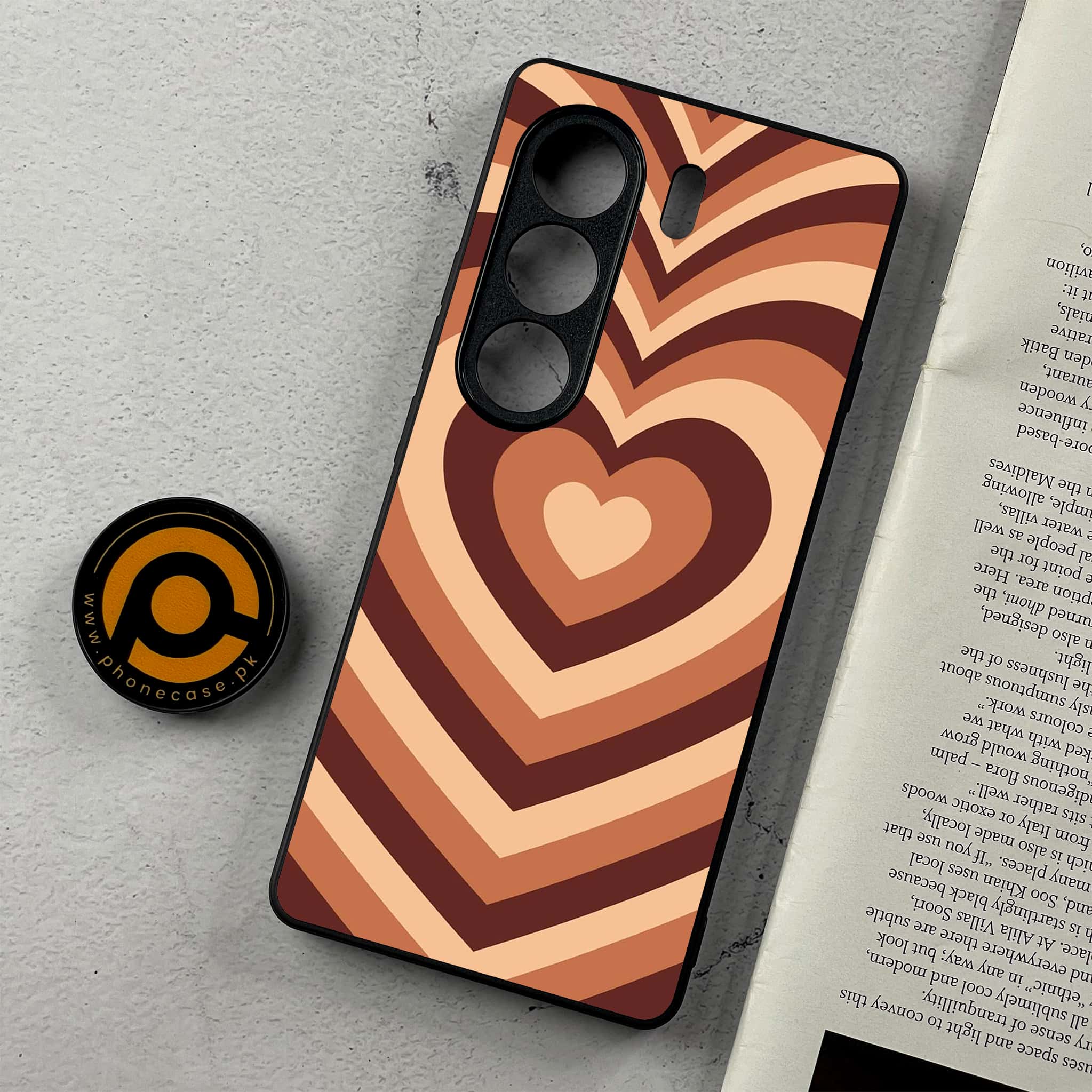 Tecno Camon 40 Pro - Heart Beat Series - Premium Metal Printed Soft Bumper Shockproof Case