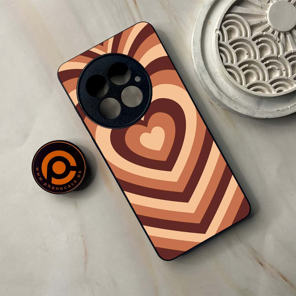 OnePlus 13 - Heart Beat Series - Premium Metal Printed soft Bumper shock Proof Case